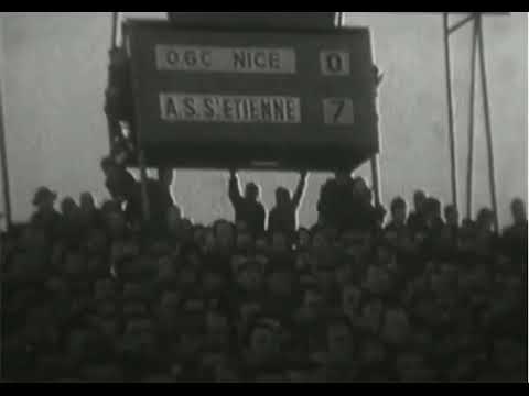 ASSE 7-0 Nice - 22e journée de Division nationale 1966-1967