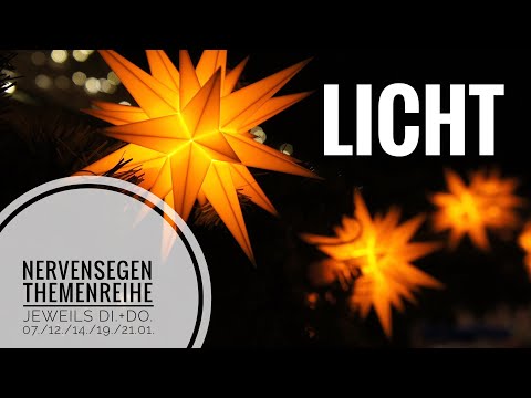 🎧 Nervensegen | Dienstag, 12.01.2021 🕯⭐️☀️ „...unser Licht heißt Christus“ - Jesus, Licht d. Welt