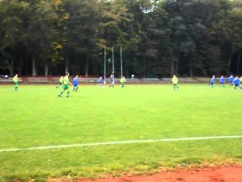 Bramka na 1:0 Pomorzanin Nowogard - Wicher Brojce