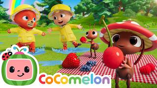 Rain Rain Go Away! ☔ | NEW 🐜 JJ's Animal Time | CoComelon Nursery Rhymes & Kids Songs