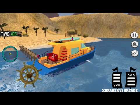 Water Boat Taxi Simulator 2018 | Luxury Boat - Android GamePlay FHD
