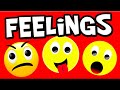 Learn FEELINGS And EMOTIONS For KIDS Learning Videos For Toddlers