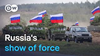 Russia, Belarus stage major military drill in wake of Ukraine drone surge | DW News