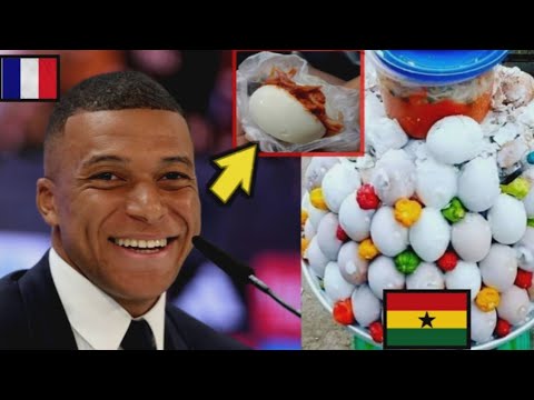 European Reactions After Eating Ghana Kosua ne meko For the first time 