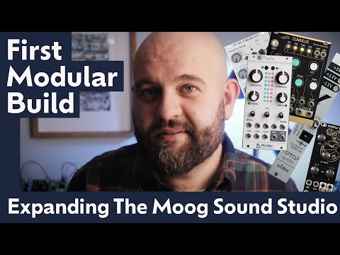 First Modular Build - Expanding on the Moog Sound Studio - The Plan - Video 1