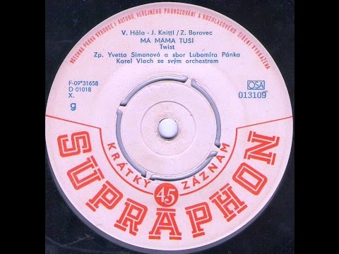 MÁ MÁMA TUŠÍ (Y. Simonová a zbor)_Rip singel vinyl