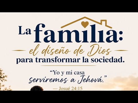 LA FAMILIA :EL DISEÑO DE DIOS ,PARA TRANSFORMAR LA SOCIEDAD.