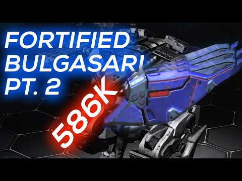 Max Fortified x3 Bulgasari | 586,530 Shield | Champion League Gameplay | War Robots | WR