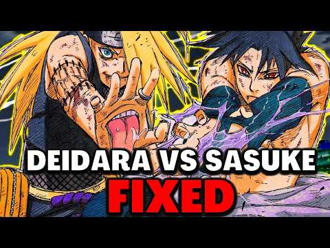 Rewriting Naruto: Sasuke vs Deidara