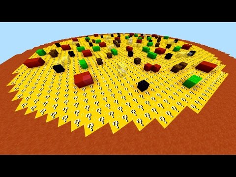 Minecraft LUCKY BLOCK PIZZA SPLEEF with The Pack Minecraft Lucky Block Minigame