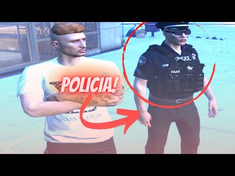 fui ABORDADO pela POLICIA! ( GTA RP )