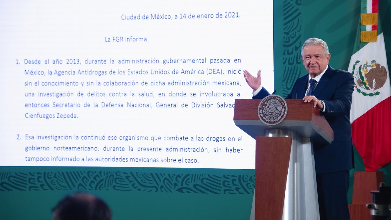 Mañanera de AMLO del 15 de enero de 2021