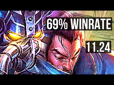 KASSADIN vs YASUO (MID) | 69% winrate, 10/2/11, Godlike | EUW Grandmaster | 11.24