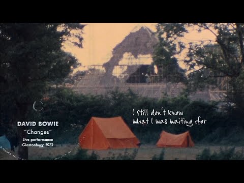 David Bowie - Changes (Live performance Glastonbury 1971)