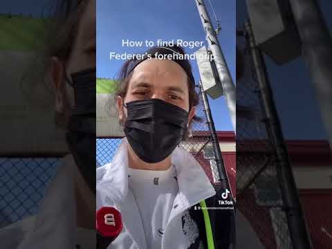 How to find Roger Federer’s Eastern Forehand Grip