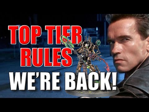 New Necron Dataslate Changes Everything - Now Top Tier?