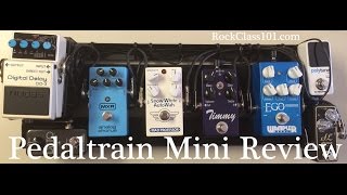 Video thumbnail for Pedaltrain Mini Review: Getting the Most Out of a Small Pedalboard by Rock Class 101