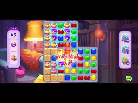 Homescapes Level 12479 夢幻家園 第12479關- No boosters