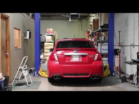 TurboXS 2011Subaru WRX Sedan Catback Touring (Quad Exhaust).mov
