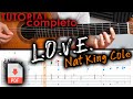 Cómo tocar LOVE (Nat King Cole) para guitarra sola