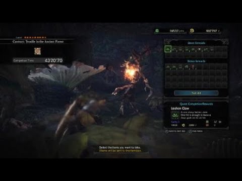 Monster Hunter: World First Time Defeating Leshen, And Finishing SideQuests