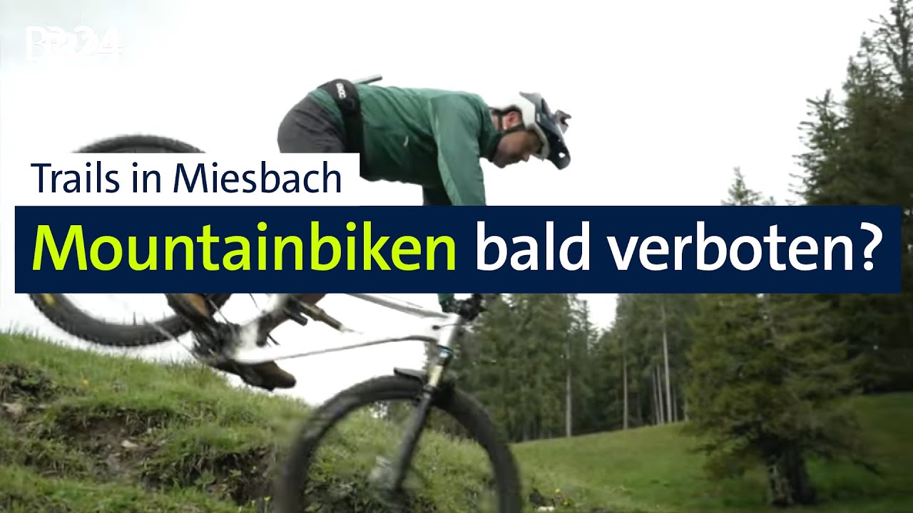 Der Landkreis Miesbach überlegt ein Radl-Verbot auf schmalen Wegen in der Natur | Abendschau | BR24