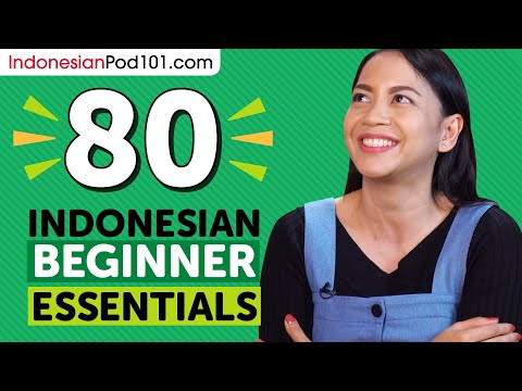 Learn Indonesian: 80 Beginner Indonesian Videos You Must Watch