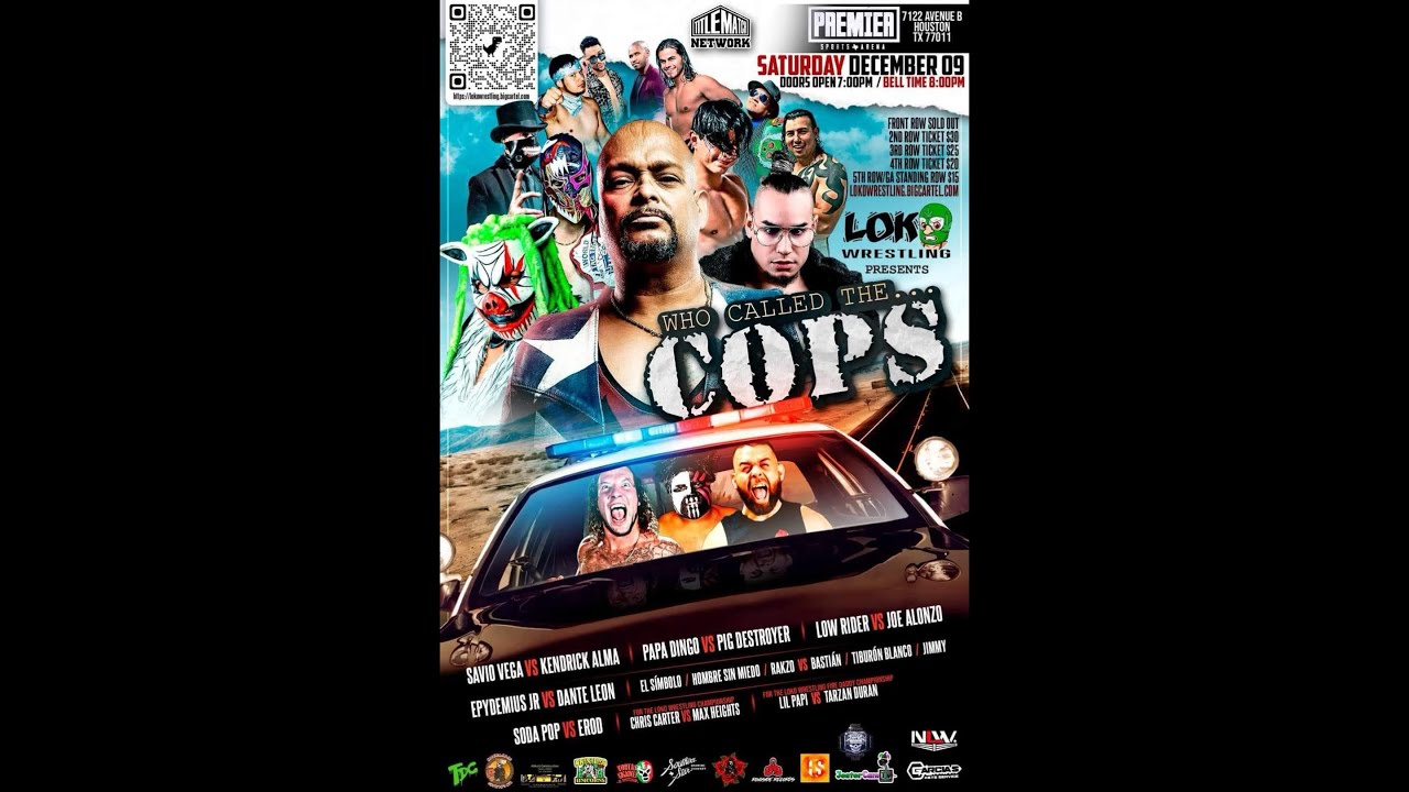 Loko Wrestling Presents Who Called The Cops: Scramble Match