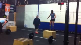 preview picture of video 'Tiny and Mighty Crushing CrossFit!  This girl RULES!'