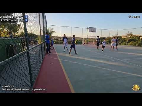 1°. Tempo Jogo 01 Village Ipanema F.C. 16x6 PCDS Football Club