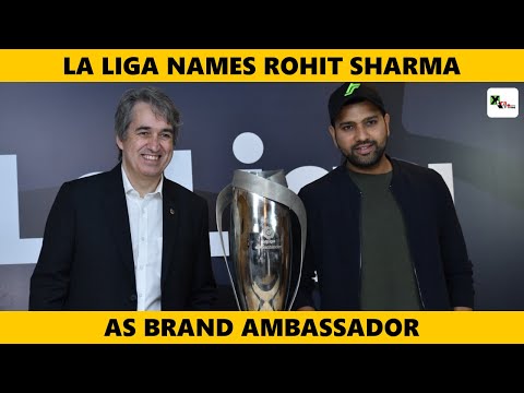 Watch: Rohit Sharma appointed brand ambassador for La Liga in India