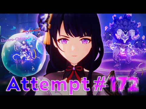 Solo Spiral Abyss with ONLY Raiden Shogun or I Pull [Genshin Impact]