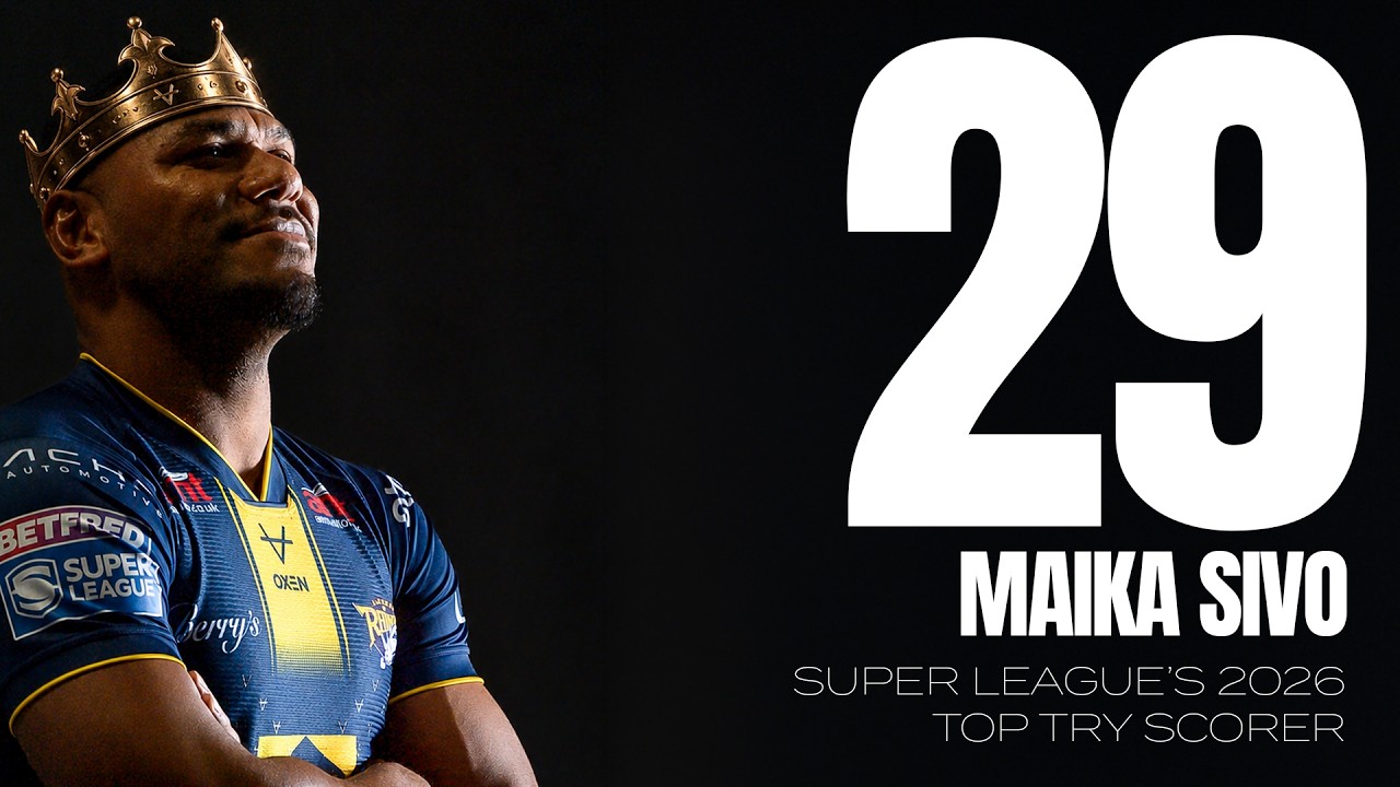 Every Maika Sivo Try | Betfred Super League's 2026 Top Try Scorer
