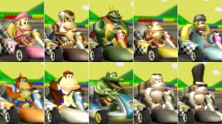 If 11 More Donkey Kong Characters Were In Mario Kart Wii