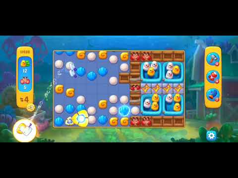 Fishdom Easy Level 11496 (with full seashell) @choraelmin