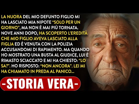 Mia Nuora Ha Lasciato Suo Figlio Con Me Ed È Sparita Per Nove Anni. Poi È Tornata Per L’Eredità…