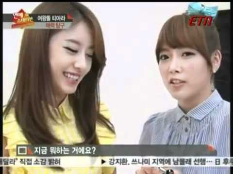110708 T-ara @ iRiver CF (Making flim)