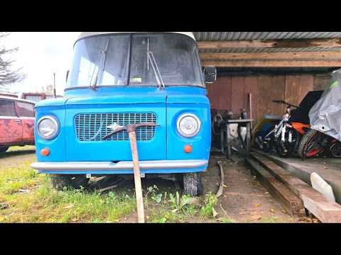 Нашли автобус Польского шахтера. Редкий мотор сюрпризом!