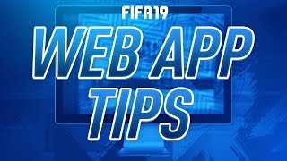 FIFA 19 WEB APP TRADING TIPS + METHODS!