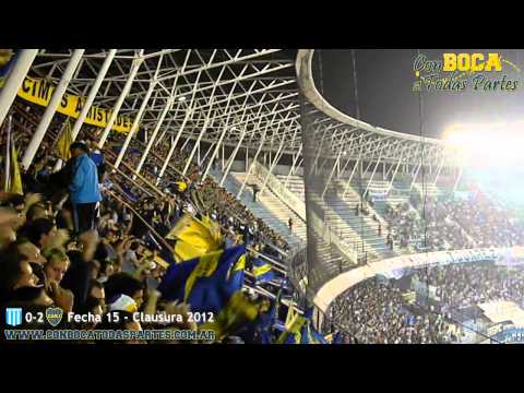 "Si quieren ver fiesta vengan a la 12" Barra: La 12 &bull; Club: Boca Juniors &bull; País: Argentina