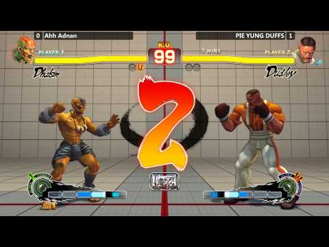 USF4 @ NLBC #129 - AHH Adnan (Dhalsim) vs PIE Smug (Dudley) [720p/60fps]