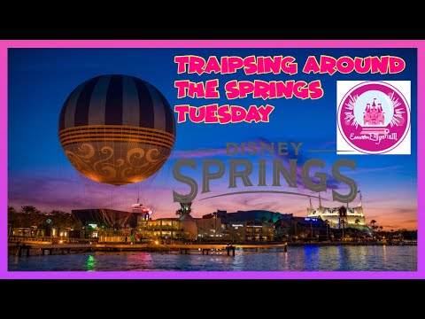 🔴LIVE.Traipsing Around the Springs Tuesday. Disney Springs.New Merch at World of Disney|DisneyStyle