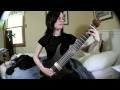 Sarah Longfield - Pravus by Meshuggah cover