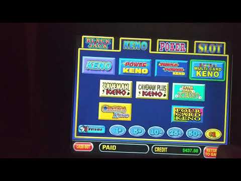 Multi-Card Keno: 5 Spot Play. 3-19-20