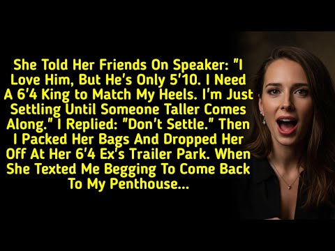 She Told Her Friends On Speaker: "I Love Him, But He's Only 5'10. I Need A 6'4 King to Match My... 