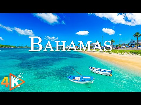 FLYING OVER BAHAMAS (4K UHD) - Relaxing Music Along With Beautiful Nature Video - 4K Video ULTRA HD