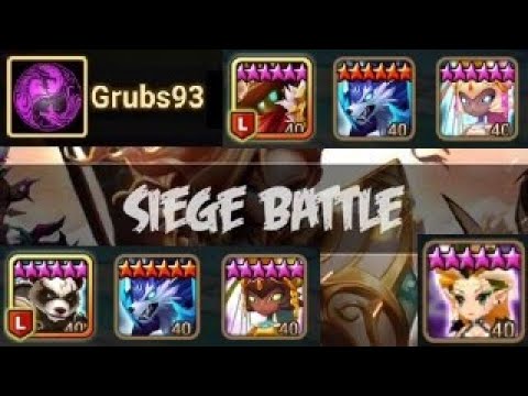 🐼 We hit Tian Lang DEF today  🐼!! Siege Vs. Zax Cro club Vs. La Décadence