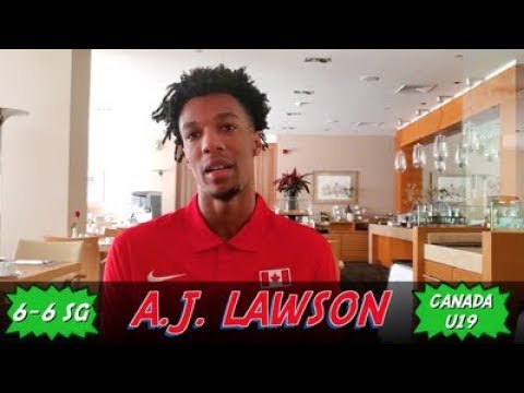 A.J. Lawson: 2019 FIBA U19 World Championship Interview