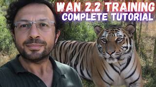 Wan 2.2 Complete Training Tutorial - Text to Image, Text to Video, Image to Video, Windows & Cloud