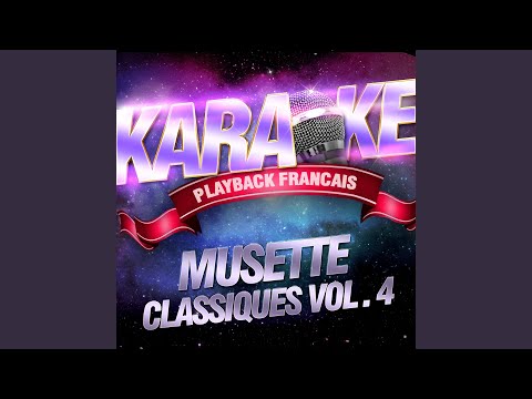 Mon Amant De Saint-Jean (Valse) — Karaoké Playback Instrumental Acoustique Sans Accordéon